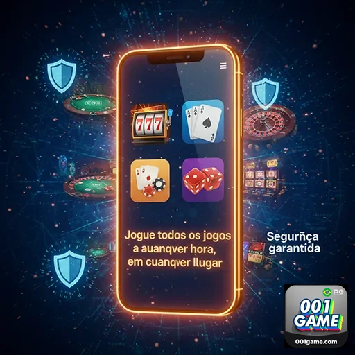 Imagem de celular com bônus de boas-vindas em casino móvel