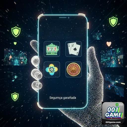 imagem destacando vantagens de programa VIP e cashback no app de casino móvel